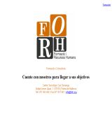www.forh.org - Portal de recursos humanos con cursos zona de alumnos y oferta de servicios para selección de personal