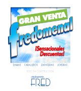 www.fred.com.mx - Sitio con información sobre las tiendas fred, grupo comercial dedicado a la compra venta de artículos de vestir para toda la familia, zapaterías y 