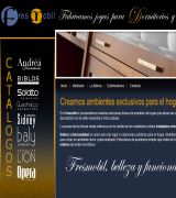 www.fresmobil.com - Nuestra exclusiva gama de mobiliario de hogar salones dormitorios y elementos auxiliares está a disposición de tiendas de muebles y decoración que 