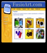 www.fusioart.com - Taller de artesanía dedicado a joyería y bisutería de cristal de murano fusionado y plata
