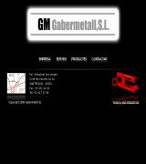 www.gabermetall.com - Se dedica a la estampación de metales laminados en frío galvanitzados inox etc y fabricación de conjuntos derivados clinchados ensamblajes proyecto