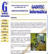 www.gaditec-bcn.com - Empresa dedicada a la venta y mantenimiento de hardware y software consumibles y redes tenemos un servicio atención técnica a domicilio y disponemos