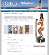 www.galileofitness.com - La maquinaria para fitness de galileo te ofrece la posibilidad de mejorar el tono muscular y mejorar la fuerza corporal incrementando la elasticidad d