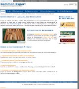 www.gammon-expert.es - La página con toda la información sobre el backgammon gratuito las reglas los torneos las estrategias las páginas web y los bonos para jugar online