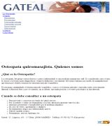 www.gateal.es - Gabinete terapias alternativas osteopatía terapias hipertermia presoterapia osteopatía articular osteopatía visceral sacrocraneal y quiromasaje
