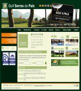 www.golfserresdepals.com - Campo de golf comercial 18 hoyos