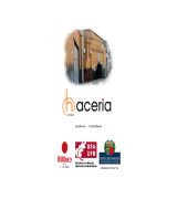 www.haceria.com - Asociación cultural dedicada a promocionar la creación artística su exhibición y distribución