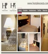 www.hostalesceuta.com - Sitio oficial de los hostales  central  y  plaza ruiz . ubicación, instalaciones, servicios, tarifas y teléfono de contacto para reservas.