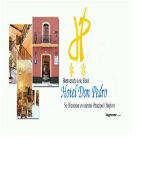 www.hoteldonpedro.net - Hotel don pedro 2 estrellas su bienestar es nuestro principal objetivo