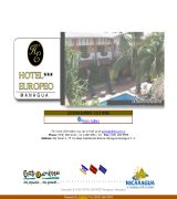 www.hoteleuropeo.com.ni - Situado cerca del nuevo centro de manuaga. ofrece servicios de bungalows y cómodas habitaciones dobles y sencillas, todas con aire acondicionado, tel