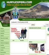 www.huanucoperu.com - Contiene información sobre la historia, geografía, costumbres, turismo, foro, chat y noticias. también incluye noticias y directorio de empresas.