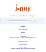 www.i-une.com - Búsqueda simultanea en los mejores buscadores y directorio web