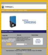 www.indespal.com - Automatismos profesionales distribución y fabricación empresa de montaje de puertas automáticas de cristal