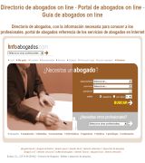 www.infoabogados.com - Primer portal de abogados en internet lugar donde podrás encontrar al abogado que necesitas