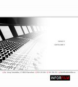 www.inforfilm.es - Servicio en duplicación de vídeo dvd y cd postproducción transcodificación y subtitulación de vídeo