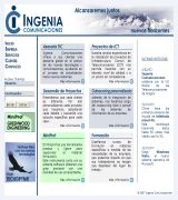 www.ingeniacom.com - Gabinete de proyectos de ingeniería soluciones personalizadas para cada proyecto diseño de páginas web programación a medida proyectos de ict y do