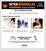 www.interminerales.com - Venta de minerales especializados en coleccionismo decoración pedrería rodados y terapias naturales