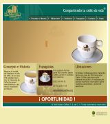 www.italiancoffee.com - Franquicia de café ubicada en puebla que también distribuye maquinaria para café.