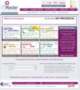 www.itmaster.es - Sitio dedicado a cursos y carreras de tecnología digital