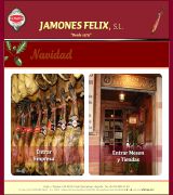 www.jamonesfelix.com - Almacenistas de jamón ibérico embutidos regionales quesos artesanos mesón degustación y tiendas especializadas