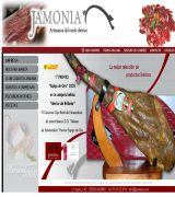 www.jamonia.com - Venta y distribución de jamones y embutidos ibéricos procedentes de cerdos de las dehesas extremeñas de fabricación propia y artesanal