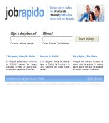 www.jobrapido.es - Permite buscar entre más de 250000 ofertas de empleo organizadas por áreas profesionales y localidades
