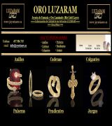 www.joyeriaoro.es - Joyería en oro 18kt 2 micras anillos pendientes cadenas cordones esclavas colgantes alianzas etc