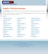 www.juegodir.com - El directorio de webs de juegos en internet da de alta el enlace de tu web de juegos en nuestro directorio