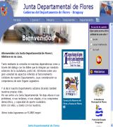 www.juntadeflores.gub.uy - Sitio oficial de la juanta departamental. información, plenario, documentos y datos sobre el departamentos con fotografías de lugares turísticos.