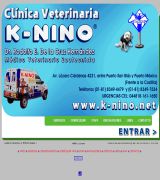 www.k-nino.net - Servicios integrales para el cuidado de su mascota consultas vacunas desparasitaciones cirugía mayor y zootecnia traumatología y ortopedia de perros
