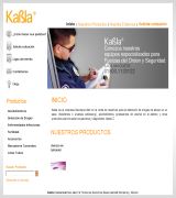 www.kabla.org - Productos para detección de drogas, pruebas de embarazo y estudios relacionados, enfocados a empresas. require flash.