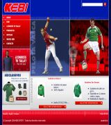 www.kebi.es - Tienda de deportes del país vasco ropa deportiva marcas astore y ternua equipamientos selección euskadi pelota vasca