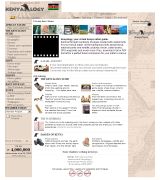 www.kenyalogy.com - Guía de viajes y safaris a kenya en línea y pdf informaciones sobre el país mapas parques fauna galerías de imágenes foro cuentos de safaris libr