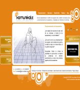 www.komunikate.com - Empresa especializada en optimización posicionamiento promoción y mercadeo de sitios web en buscadores diseño web hosting y registro de dominios