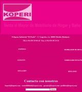 www.koperi.com - Venta al mayor de mobiliario de hogar y baño de grandes fabricantes