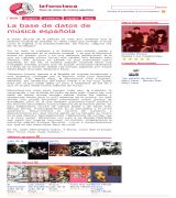 lafonoteca.net - Música española base de datos de música con información de grupos discografías discos y fotos