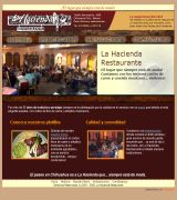 www.lahacienda-restaurante.com - Restaurante típico regional e internacional. menú de platos y bebidas, instalaciones e historia