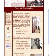 www.lainquisicion.com - Maravillosa casa del siglo xvii de alquiler íntegro o por habitaciones de 1 a 11 plazas baño en todos los dormitorios salón cocina totalmente equip