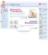 www.laratita.com - Mi querida ratita es una empresa especializada en regalos de bebe la cual quiere ayudarle a elegir un regalo diferente elegante con una presentación 