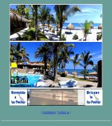 www.laspocitasmancora.com - Ubicado en máncora - piura, ofrece 18 habitaciones dobles o triples, frente al mar rodeado con palmeras, jardines y flores. el sitio ofrece informaci
