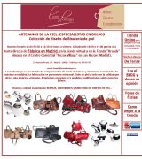 www.lauradomingo.es - Tienda de complementos de moda situada tenemos bolsos zapatos y cinturones coordinados de máxima actualidad todo en piel y todo de calidad