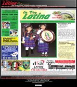 www.lavozlatinaonline.com - Periódico mensual gratuito con temas de interés social para la comunidad hispana del área del sureste de georgia y carolina del sur.