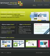 www.lemonthink.com - Estudio de diseño web e imagen todo tipo de soluciones web e identidad corporativa