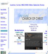 www.licoc.org - Página de la iglesia de cristo en long island. en inglés y español.