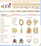 www.lior.es - Fabricantemayorista y venta al público de joyería en oro laminado 18kt