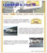 www.lodypack.com - Empresa de transportes especializada en el almacenaje y distribución de mercancía