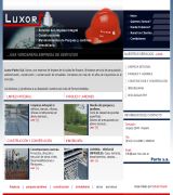 www.luxor-mix.com.ar - Empresa de servicios de limpieza integral parquización construcción mantenimiento y conservación de inmuebles