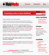 www.maismedia.com - Asesoría integral tic en especial de la entrada de empresas en internet desarrollo profesional web diseño y rediseño le ofrecemos una gran variedad