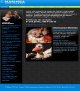 www.marimbamarionetas.com - Compañía profesional creada en 1985 dedicada al teatro de títeres para niños