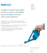 www.markhaus.com - Consultoría en diseño de marcas naming identidad corporativa desarrollo de proyectos en internet alojamiento y correo electrónico
